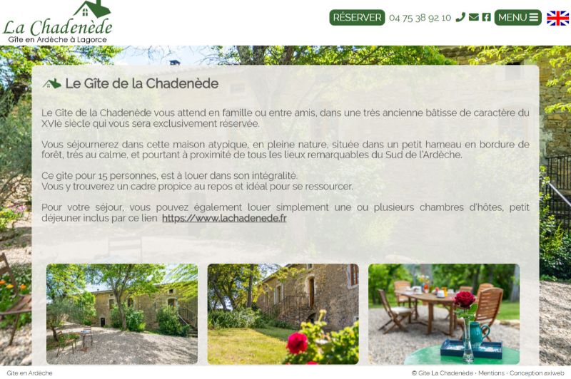 Gite de la Chadenède